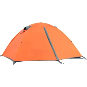 Camping Tent, Waterproof and Windproof Double Door Simple Double-layer Outdoor, Suitable for Camping, Hunting, Hiking,and Hiking